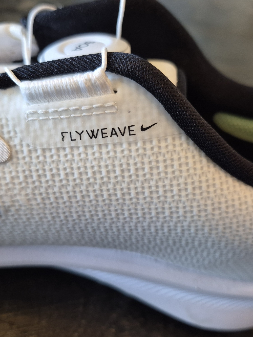 Nike Infinity Tour Boa 2 (Wide) PureWhite/ Platinum Green Golf Shoes - Picture 7 of 13
